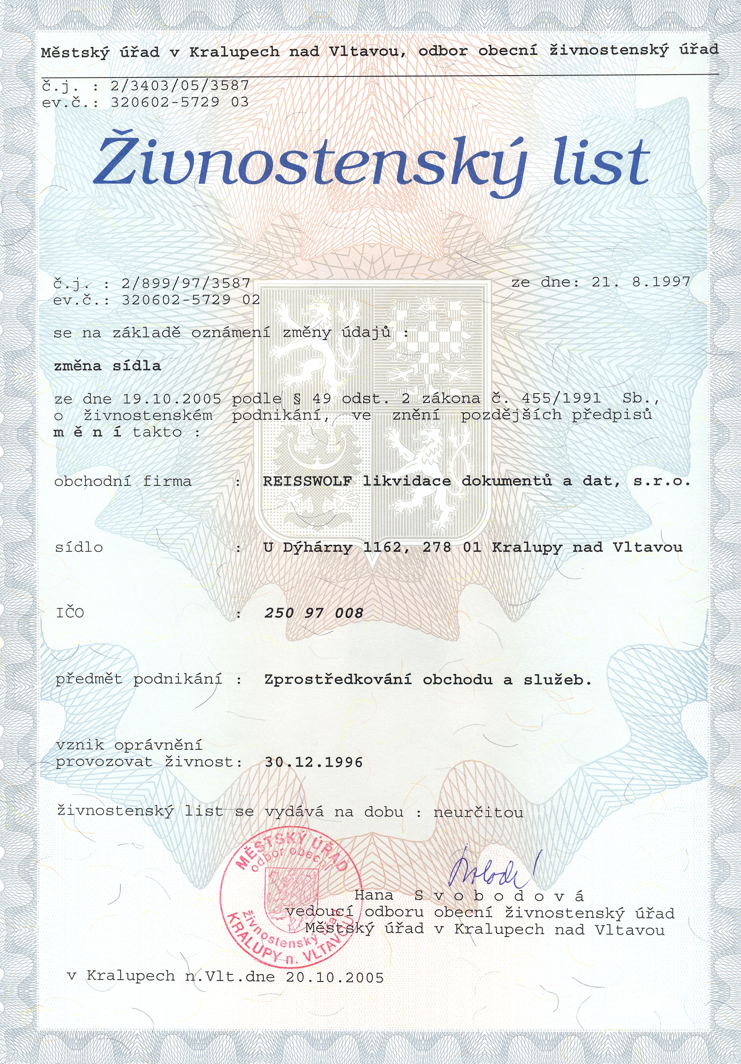 Živnostencký list 